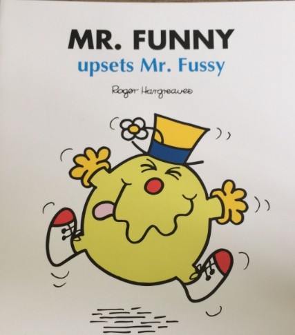 Mr.funny-upsets Mr.Fussy