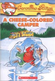A cheese-colored camper