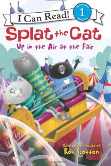 Splat the Cat up in the air at the fair  2.5