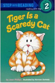 Tiger is a scaredy cat