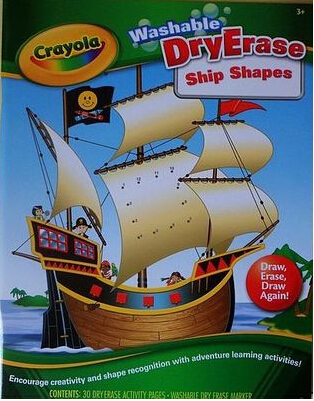 dry erase ship shapes