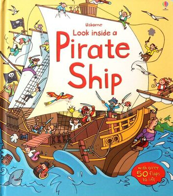 usborne look inside a pirate ship