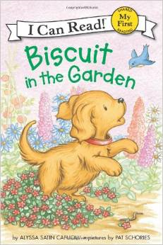 Biscuit in the Garden