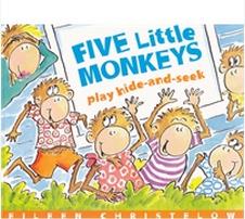 Five Little Monkeys Play Hide-And-Seek