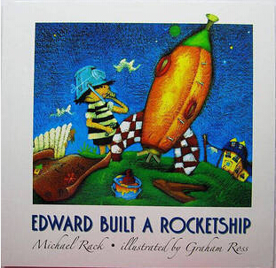 Edward built a rocket ship