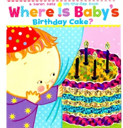 Where is baby's birthday cake?