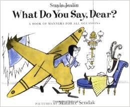 What Do You Say, Dear?