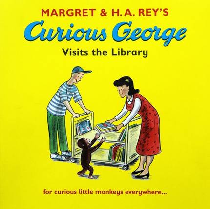 Curious George ：Curious George Visits the Library  L2.9
