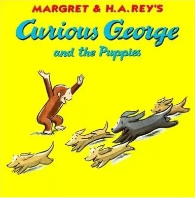 Curious george and the puppies