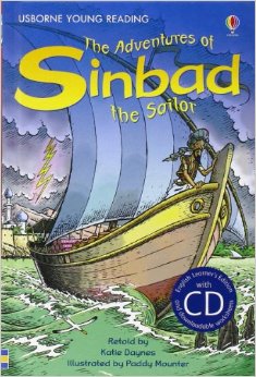 Usborne young reading：The adventures of sinbad the sailor  L3.9