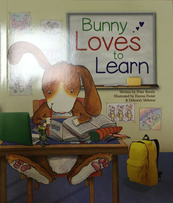 Bunny loves to learn