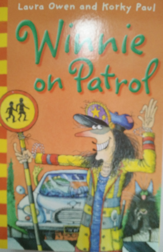 Winnie on patrol
