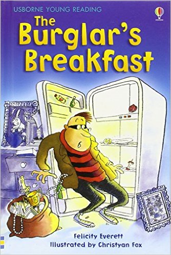 Usborne young reader: The Burglar's Breakfast L2.7