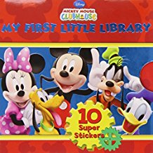 My first little library：Mickey Mouse Clubhouse
