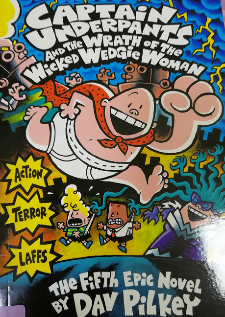 The fifth epic novel by dav pilker