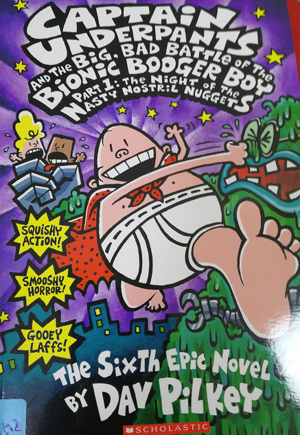 The sixth epic novel by dav pilker